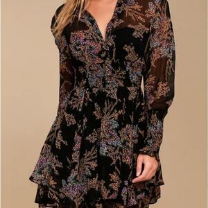 Free People Fake Pretend Mini Dress